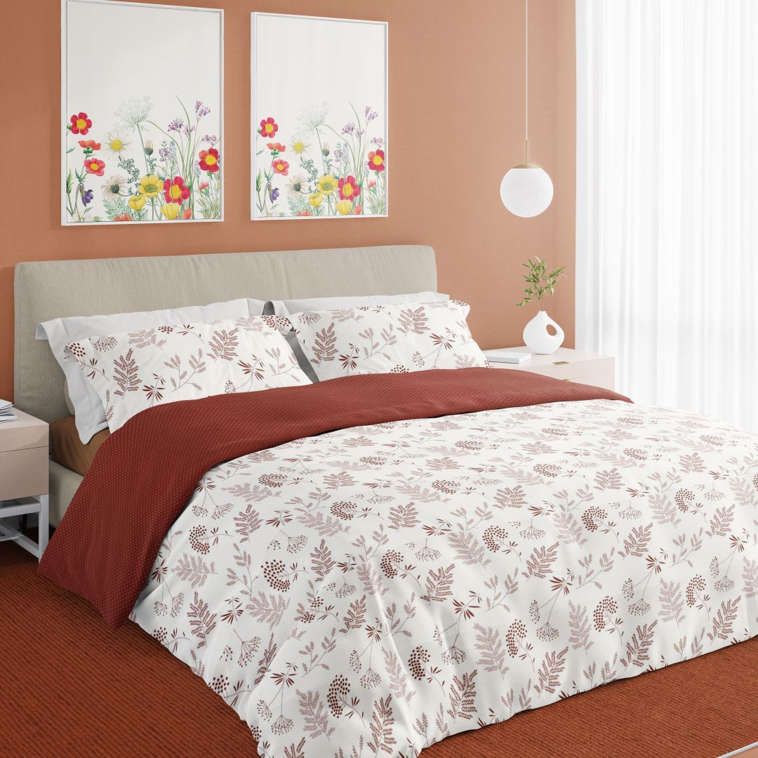 Night Queen All Season Reversible Comforter Double Bed - Trenton