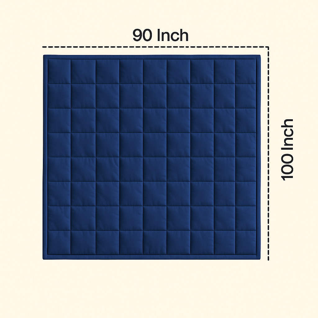 Trenton Midnight Comforter | Reversible, | 220 GSM | Double Bed 100x90 Inch | Ultra Soft AC Quilt - Trenton