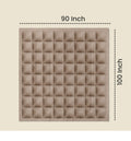 All Season Reversible Comforter Mocha brown - Trenton