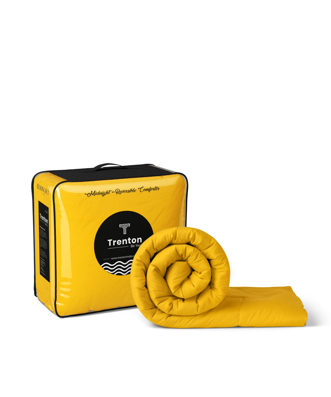 Flosso Comforter in Vanilla Dust – Pure Softness in Solid Color - Trenton