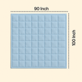 Trenton Midnight Comforter | Reversible, | 220 GSM | Double Bed 100x90 Inch | Ultra Soft AC Quilt - Trenton
