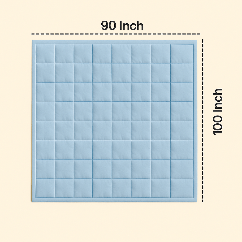 Trenton Midnight Comforter | Reversible, | 220 GSM | Double Bed 100x90 Inch | Ultra Soft AC Quilt - Trenton
