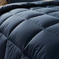 Trenton Midnight Comforter | Reversible, | 220 GSM | Double Bed 100x90 Inch | Ultra Soft AC Quilt - Trenton