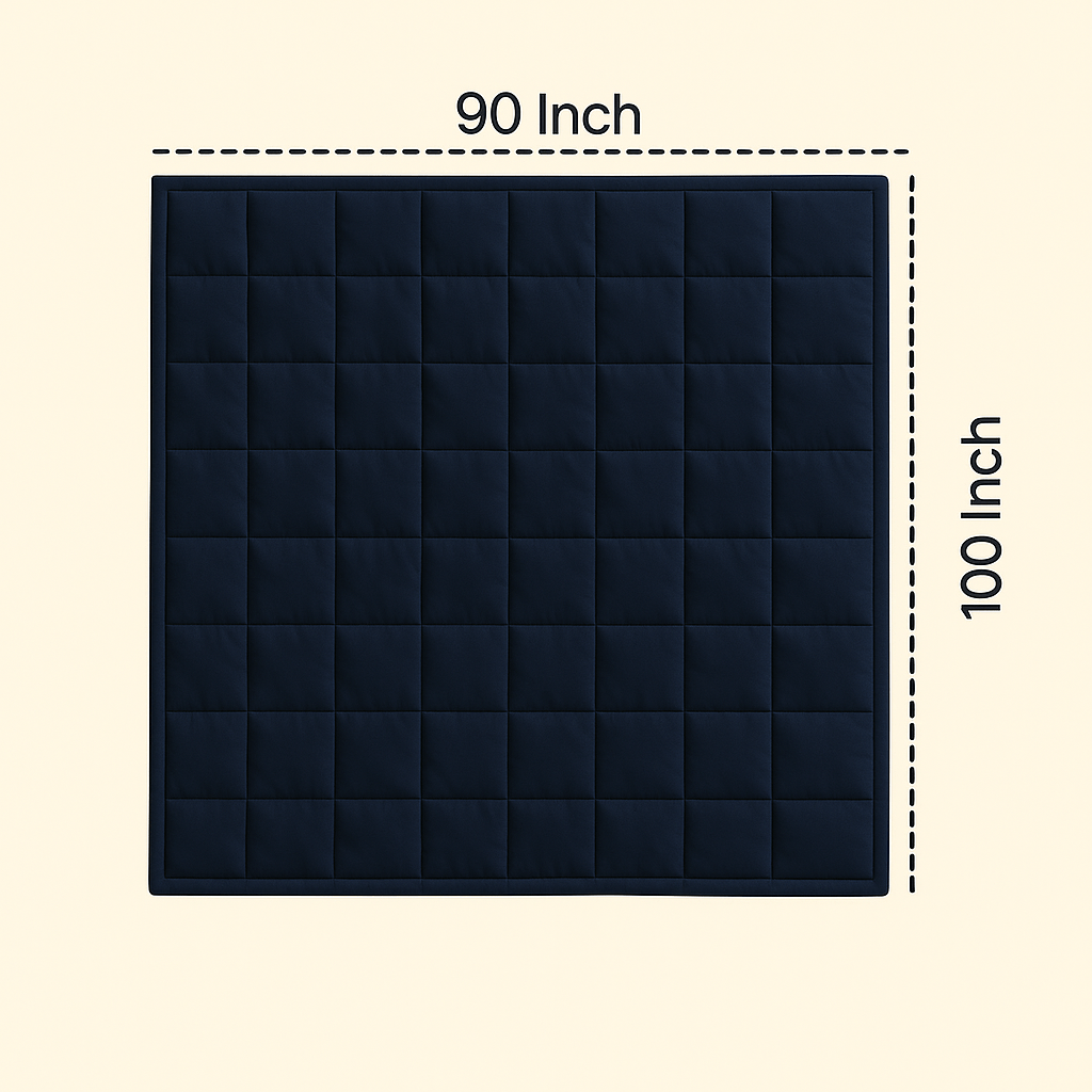 Trenton Midnight Comforter | Reversible, | 220 GSM | Double Bed 100x90 Inch | Ultra Soft AC Quilt - Trenton