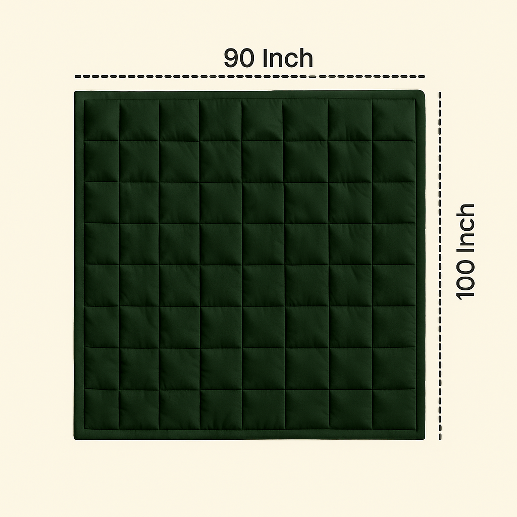 Trenton Midnight Comforter | Reversible, | 220 GSM | Double Bed 100x90 Inch | Ultra Soft AC Quilt - Trenton