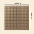 Trenton Midnight Comforter | Reversible, | 220 GSM | Double Bed 100x90 Inch | Ultra Soft AC Quilt - Trenton