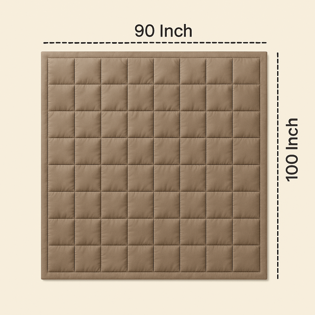 Trenton Midnight Comforter | Reversible, | 220 GSM | Double Bed 100x90 Inch | Ultra Soft AC Quilt - Trenton