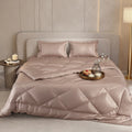 Trenton Midnight Comforter | Reversible, | 220 GSM | Double Bed 100x90 Inch | Ultra Soft AC Quilt - Trenton