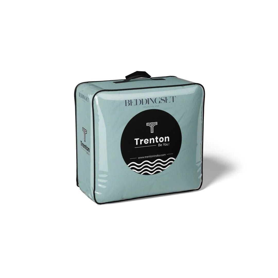 Trenton Midnight Comforter | Reversible, | 220 GSM | Double Bed 100x90 Inch | Ultra Soft AC Quilt - Trenton